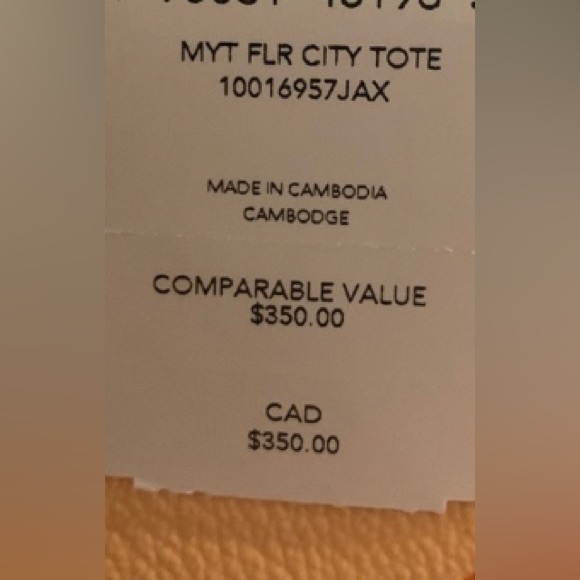 Coach Tote - Picture 5 of 5